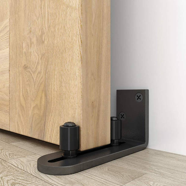 Lazio LAZ Single Bypass Double Door Barn Door Hardware Kit & Reviews Wayfair